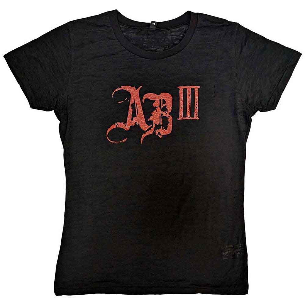 Alter Bridge Ladies T-Shirt AB III Red Logo - Black