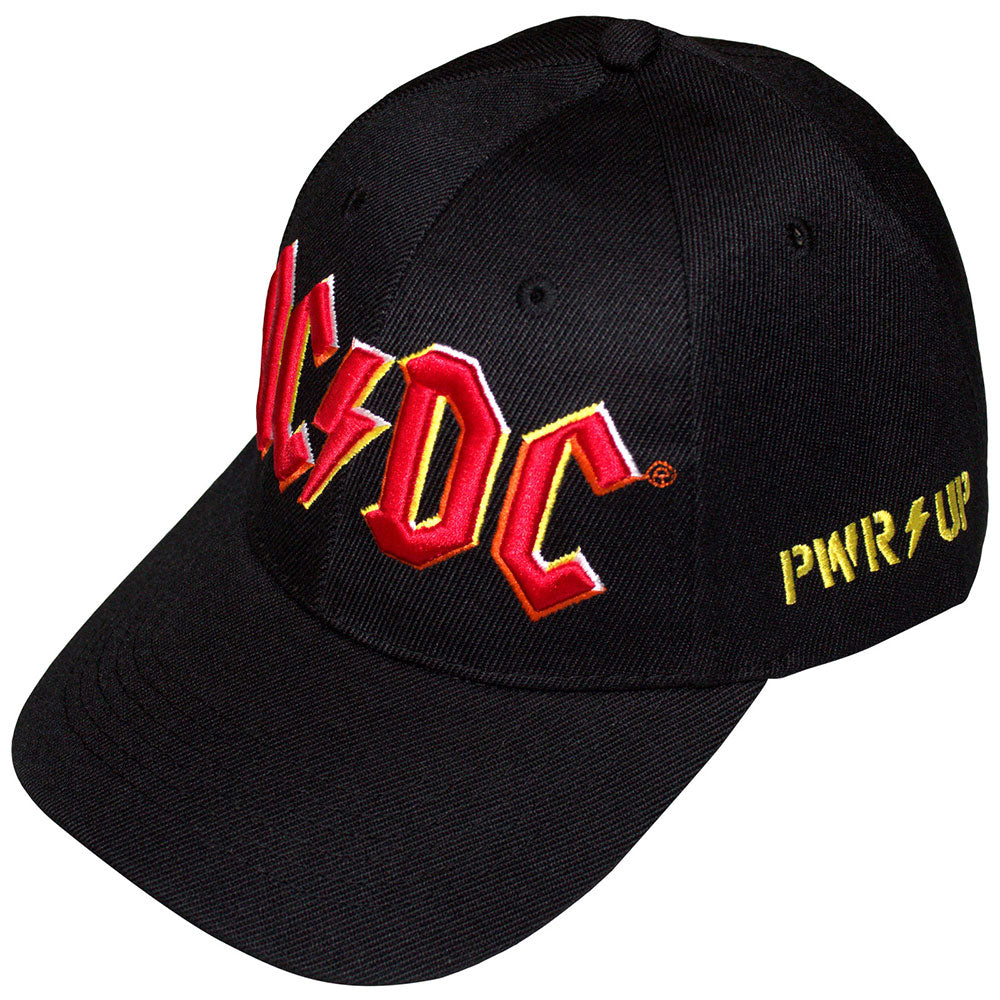 AC/DC Unisex Baseball Cap PWR-UP & Logo - Black