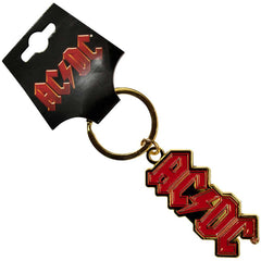 AC/DC Keychain Logo Gold
