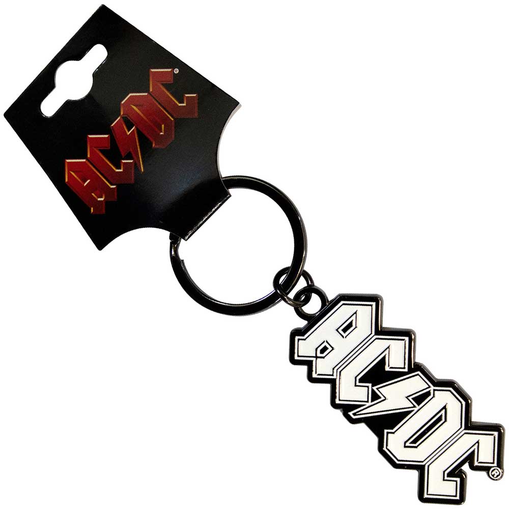 AC/DC Keychain Logo Mono