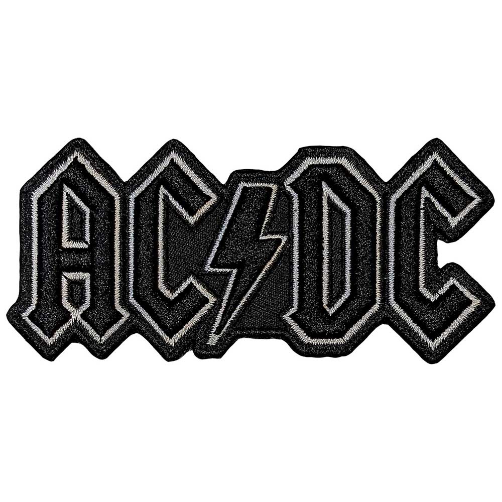 AC/DC Standard Patch Black Logo