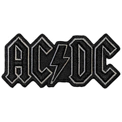 AC/DC Standard Patch Black Logo