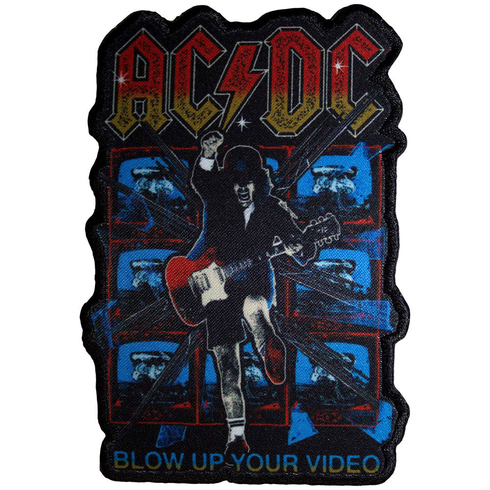 AC/DC Standard Patch Blow Up Your Video Cut-Out