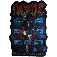 AC/DC Standard Patch Blow Up Your Video Cut-Out