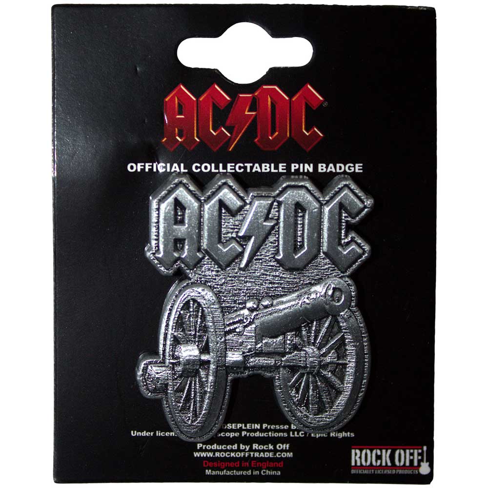 AC/DC Pin Badge For Those About To Rock