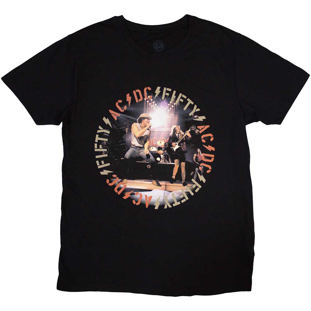 AC/DC Unisex T-Shirt Live! - Black
