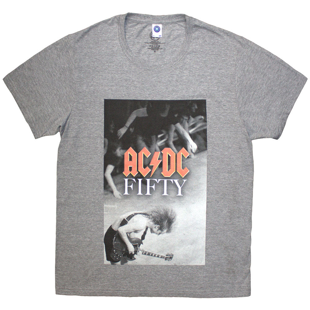 AC/DC Unisex T-Shirt Angus Stage - Grey
