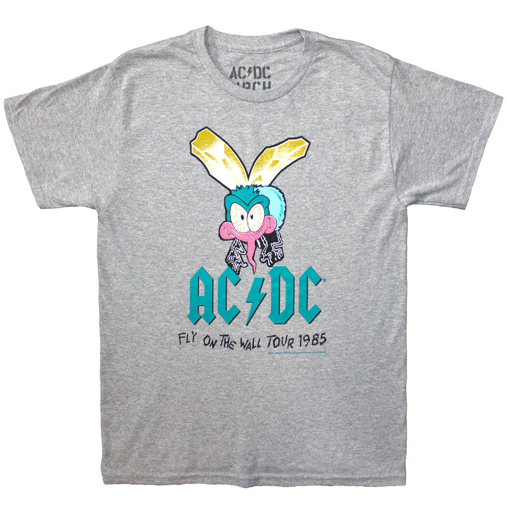 AC/DC Kids T-Shirt Fly On The Wall Tour '85 - Grey