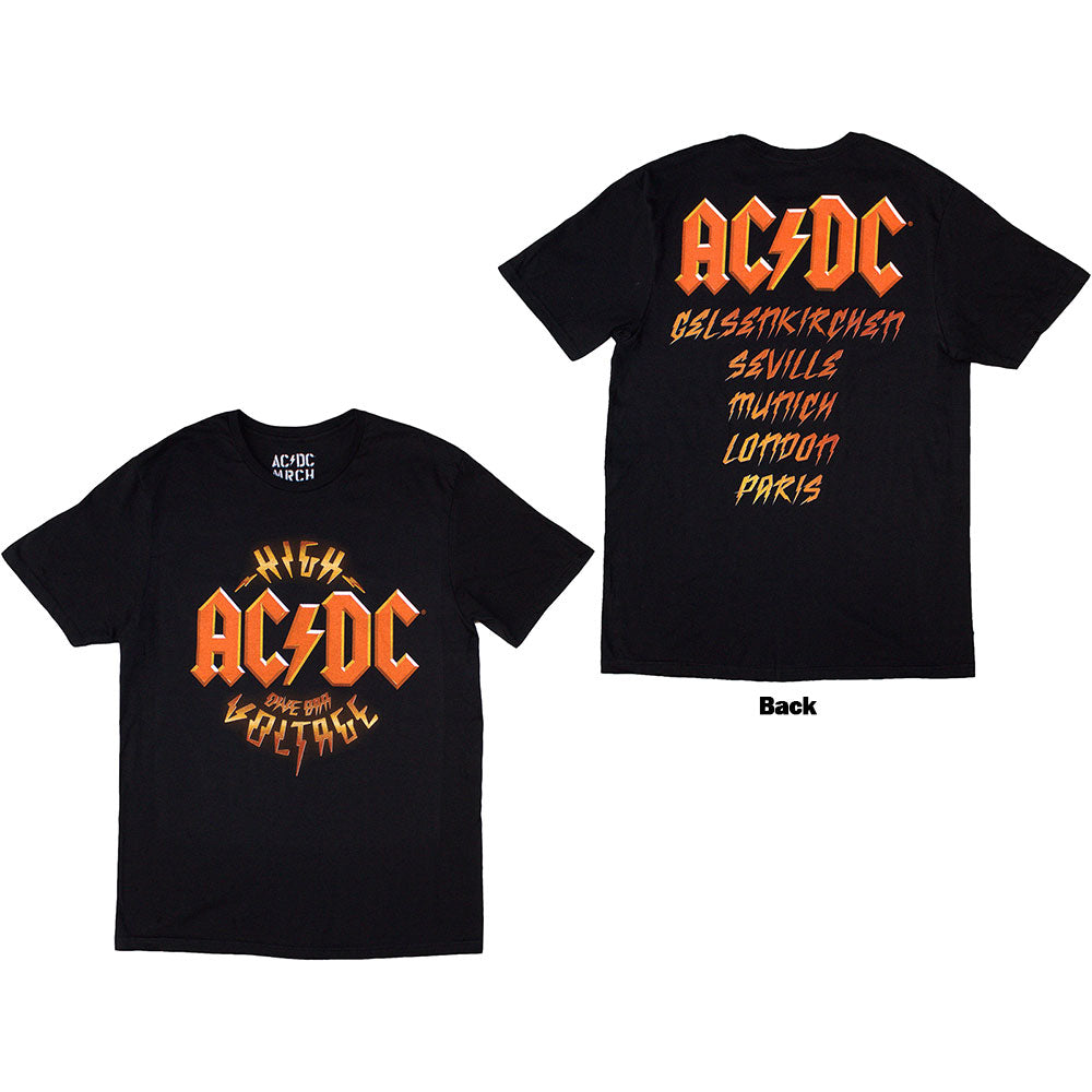 AC/DC Unisex T-Shirt High Voltage Dive Bar - Black