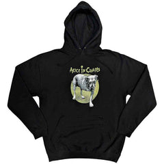 Alice In Chains Unisex Pullover Hoodie Three-Legged Dog - Black