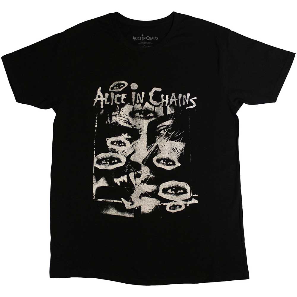 Alice In Chains Unisex T-Shirt All Eyes - Black