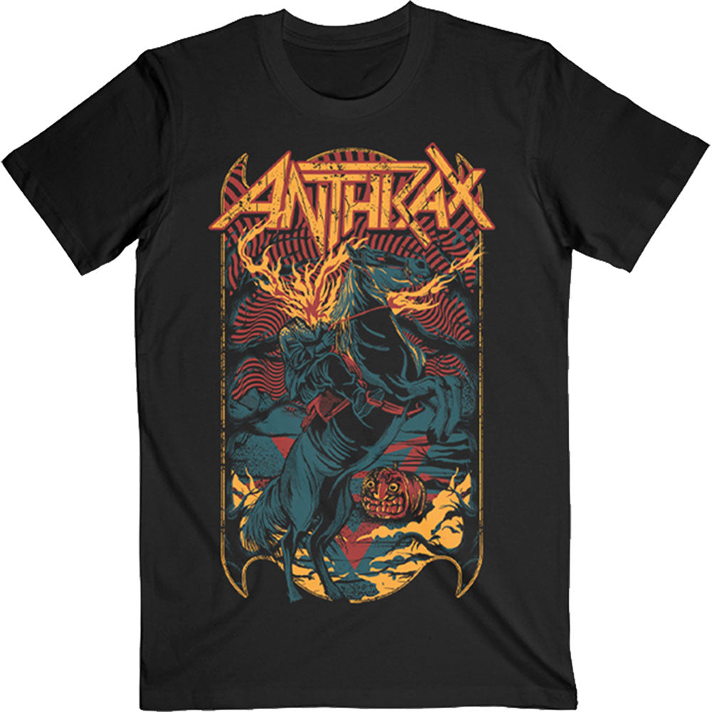 Anthrax Unisex T-Shirt Headless Horseman - Black