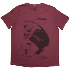 Ariana Grande Unisex T-Shirt Eternal Sunshine Tracklist - Red Wash