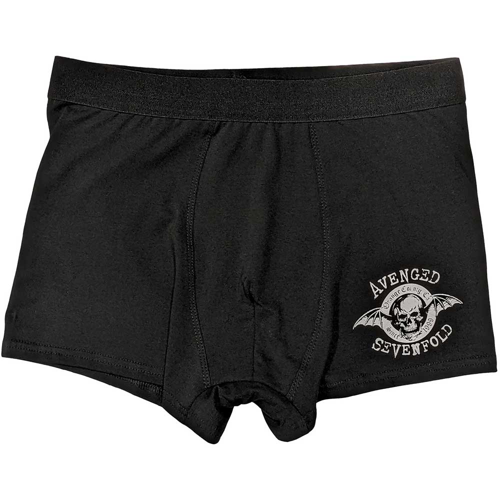 Avenged Sevenfold Unisex Boxers Classic Deathbat - Black