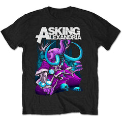 Asking Alexandria Unisex T-Shirt Devour - Black