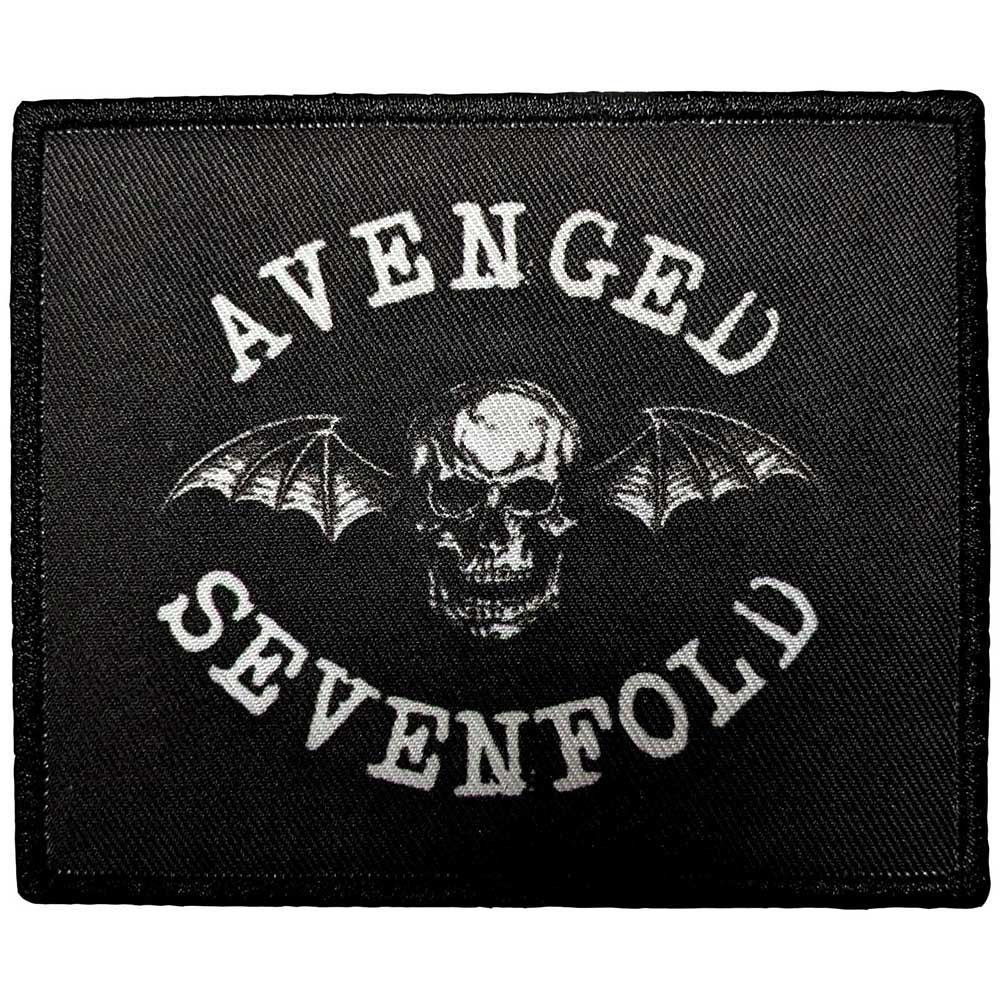 Avenged Sevenfold Standard Patch Deathbat Crest