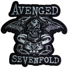 Avenged Sevenfold Standard Patch Deathbat Banner Cut-Out