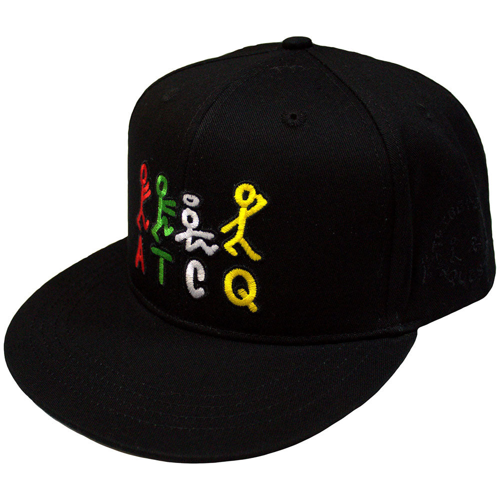 A Tribe Called Quest Unisex Snapback Cap Stick Figures Logo - Black
