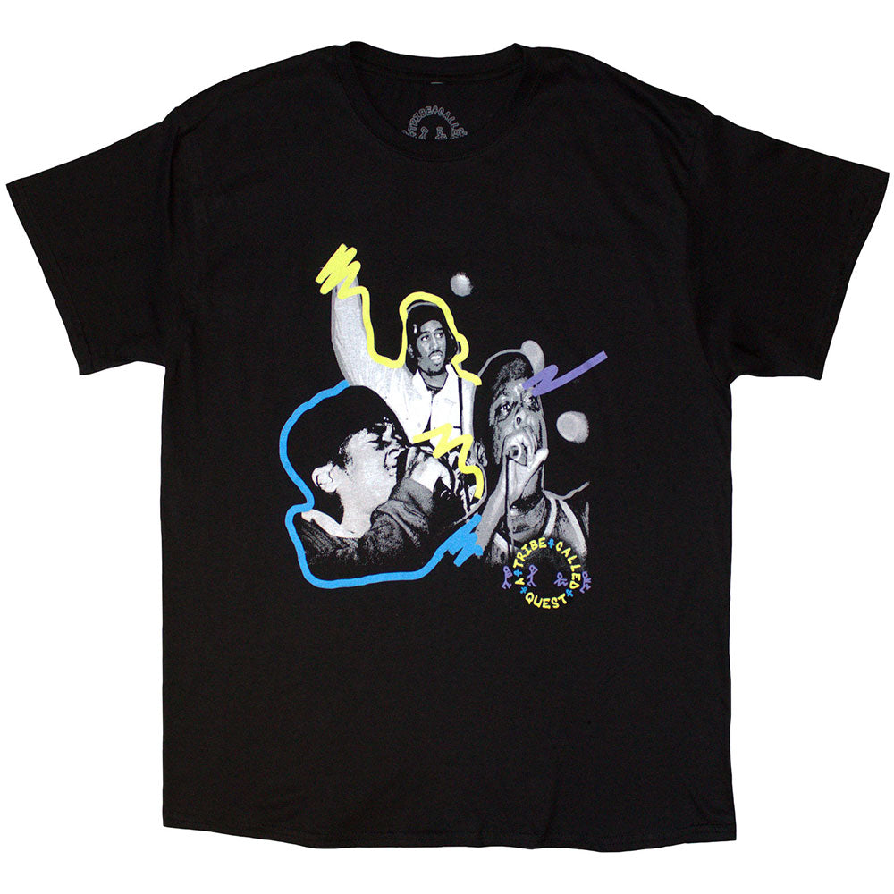 A Tribe Called Quest Unisex T-Shirt Paint - Black