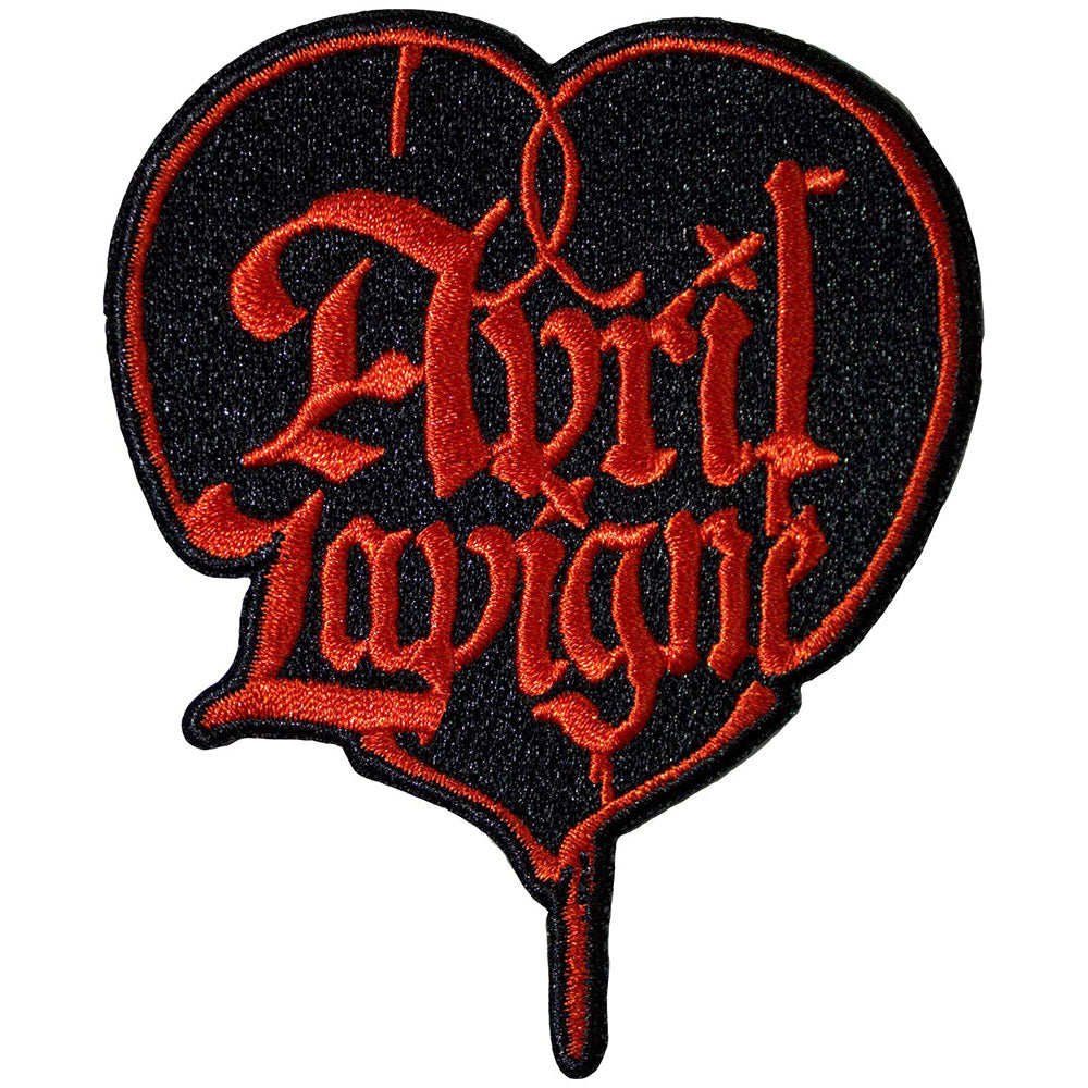 Avril Lavigne Standard Patch Heart