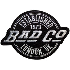 Bad Company Standard Patch Est. 1973 Circle Logo