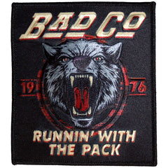 Bad Company Standard Patch Runnin' With The Pack