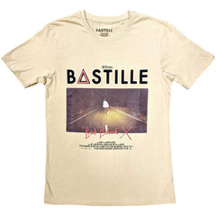 Bastille Unisex T-Shirt Bad Blood - Sand