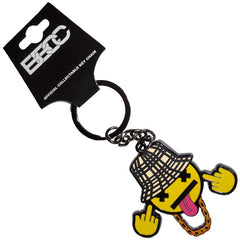 Bad Boy Chiller Crew Keychain Disrespectful Emblem
