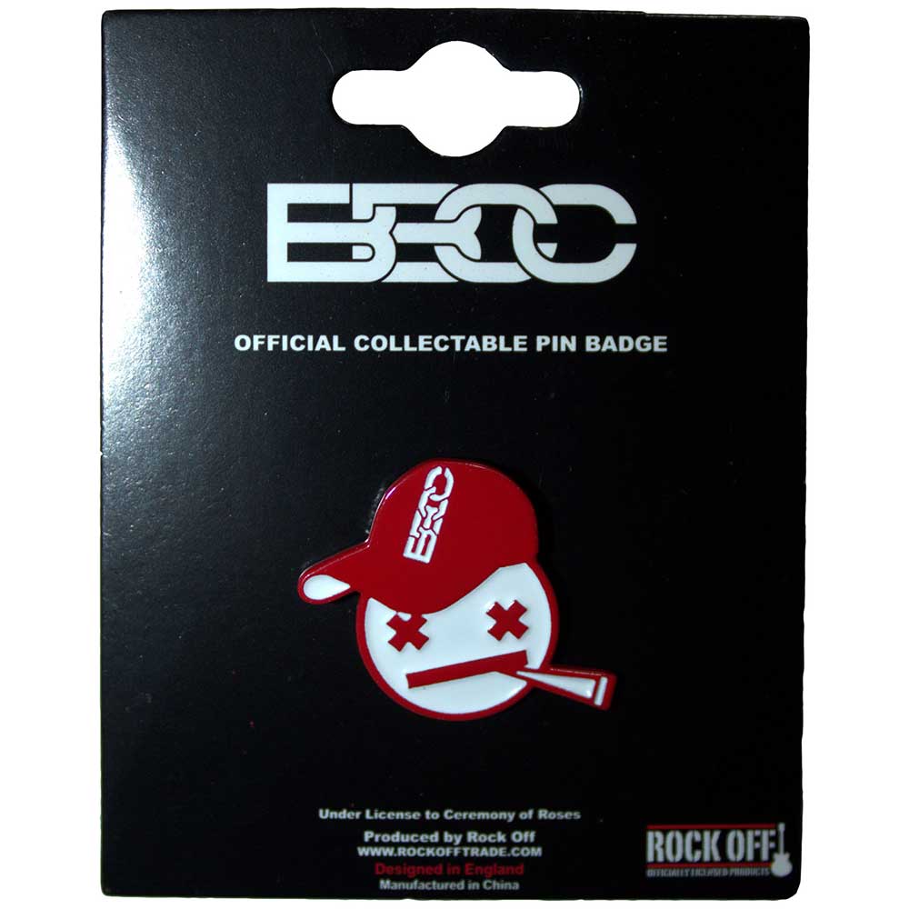 Bad Boy Chiller Crew Pin Badge Red Emblem