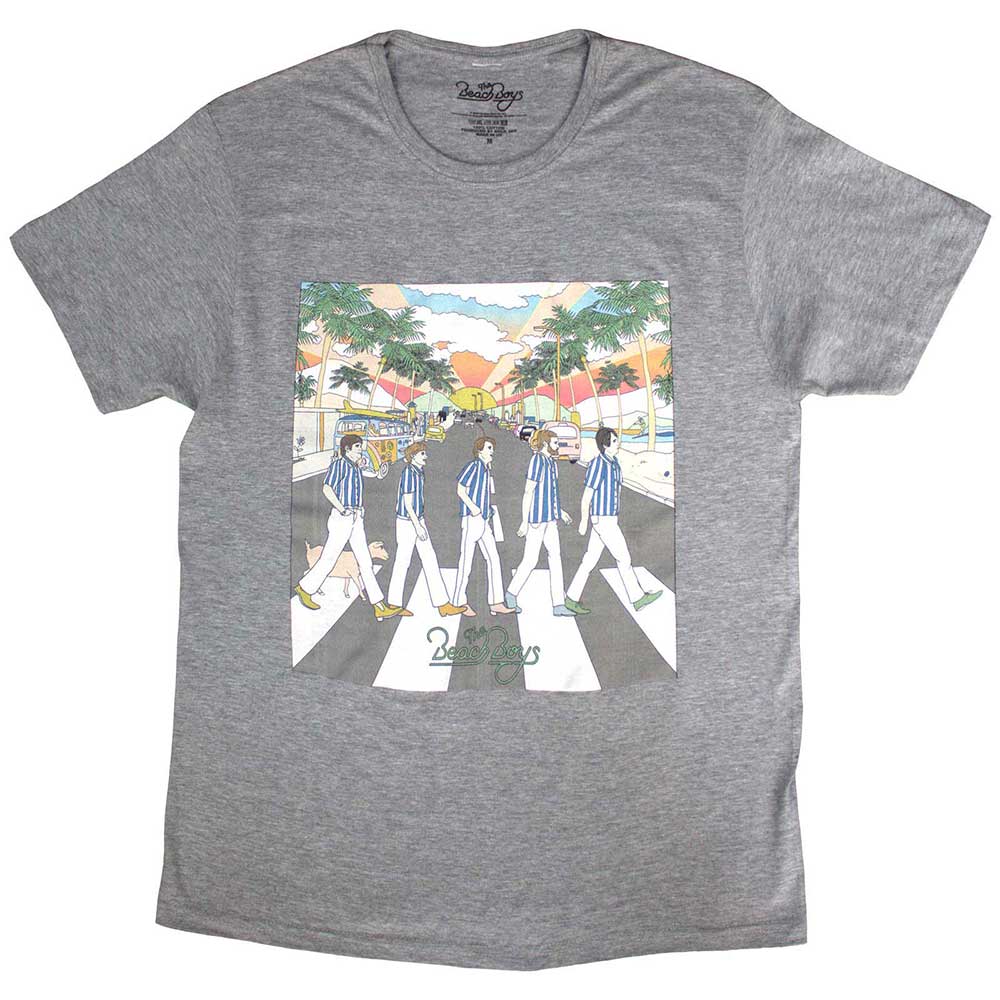 The Beach Boys Unisex T-Shirt Pet Sounds Crossing - Grey