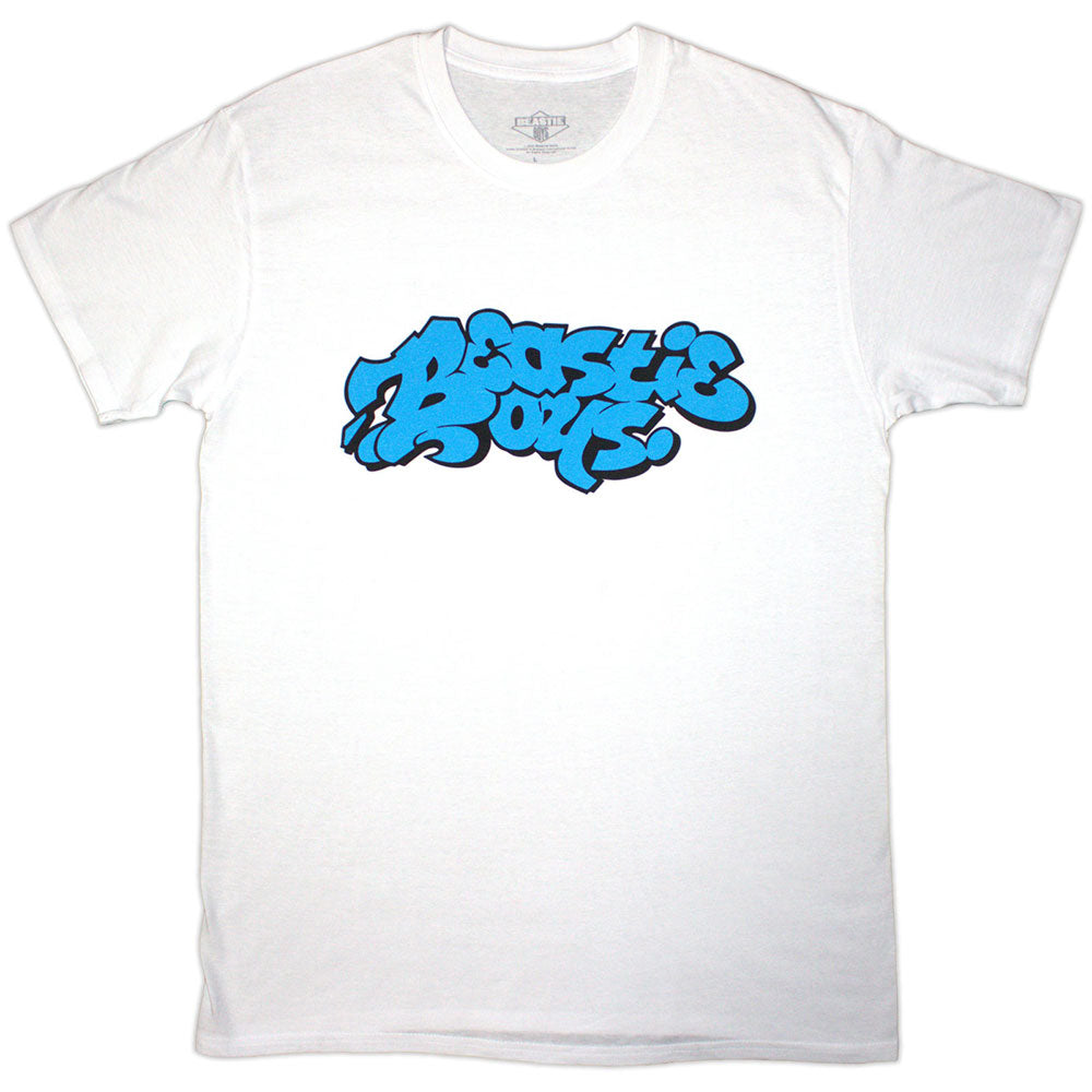 The Beastie Boys Unisex T-Shirt Graffiti Logo - White