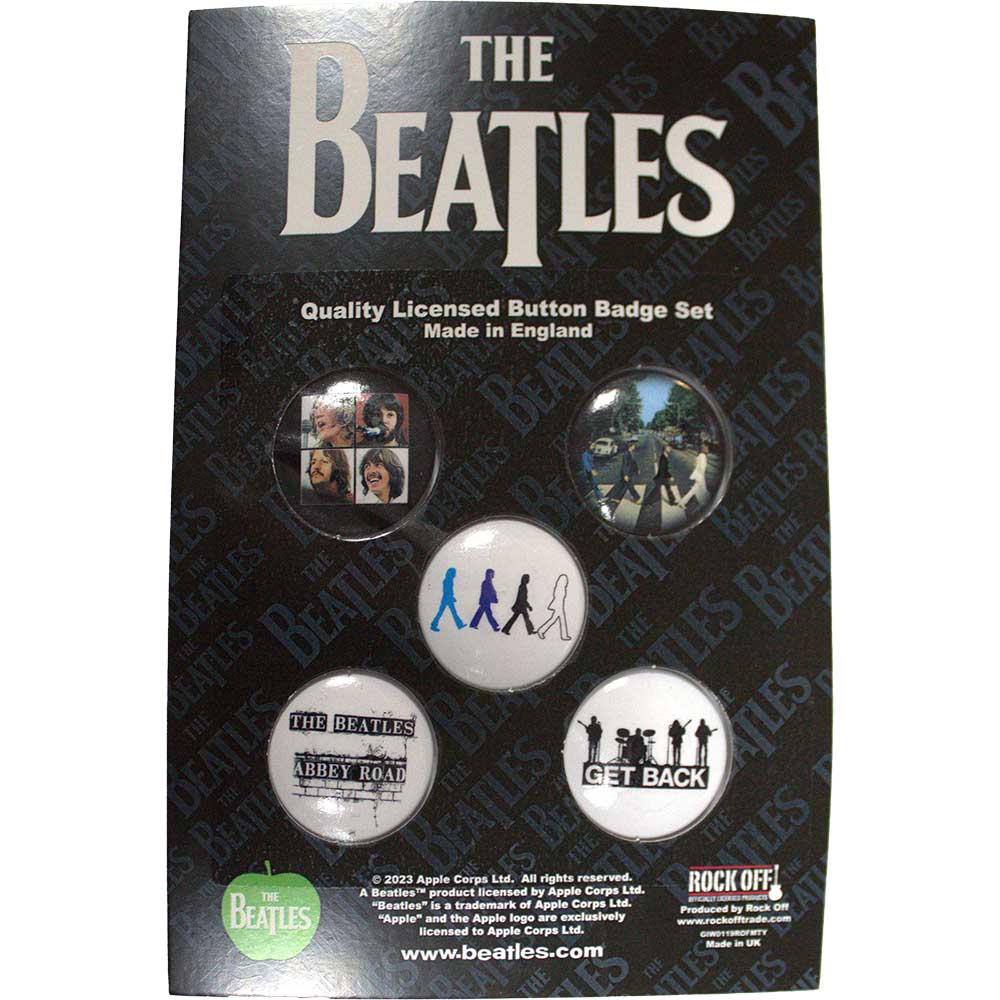 The Beatles Button Badge Pack 1969-1970