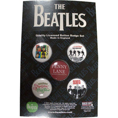 The Beatles Button Badge Pack Beatles Liverpool