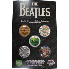 The Beatles Button Badge Pack Sgt Pepper
