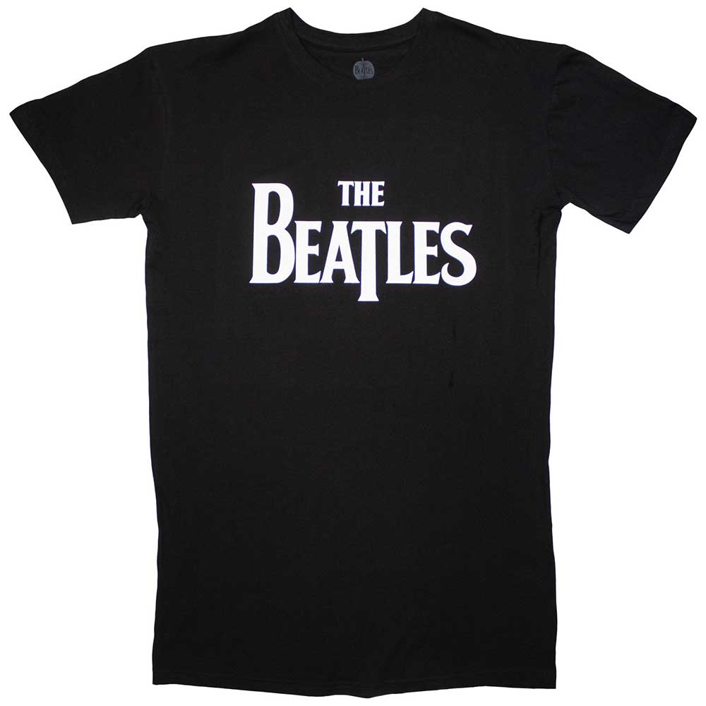 The Beatles Ladies T-Shirt Dress Drop T - Black