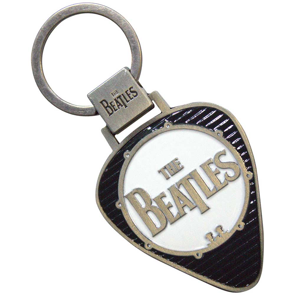 The Beatles Keychain Drum Logo Plectrum