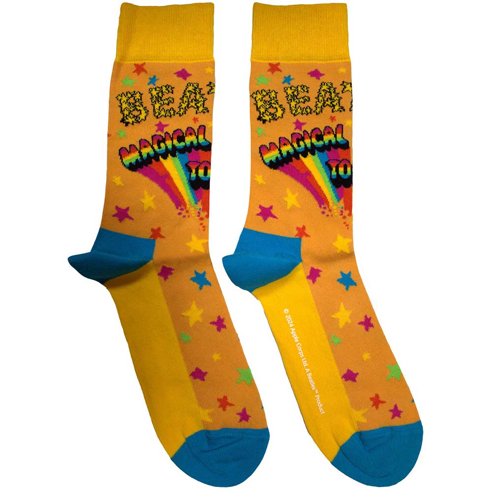 The Beatles Unisex Ankle Socks Magical Mystery Tour - Orange