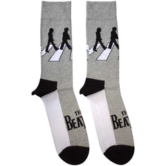 The Beatles Unisex Ankle Socks Abbey Road Silhouettes - Grey