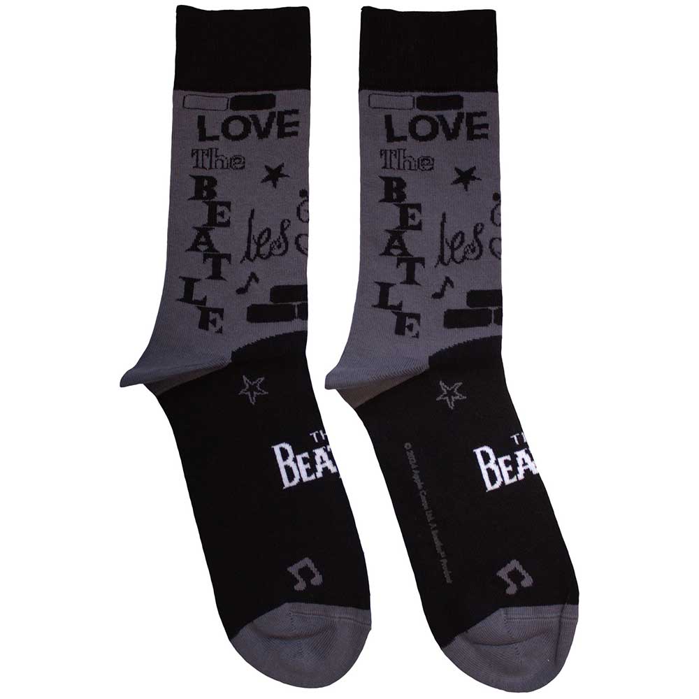 The Beatles Unisex Ankle Socks Cavern - Charcoal Grey