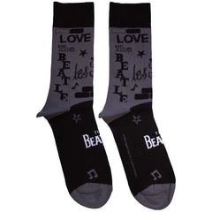 The Beatles Unisex Ankle Socks Cavern - Charcoal Grey