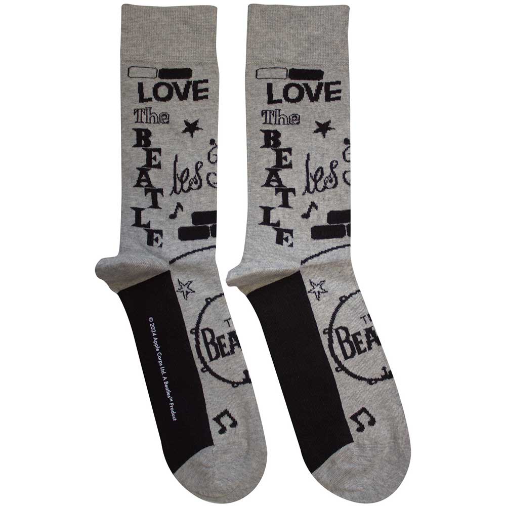 The Beatles Unisex Ankle Socks Cavern - Grey
