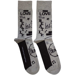 The Beatles Unisex Ankle Socks Cavern - Grey