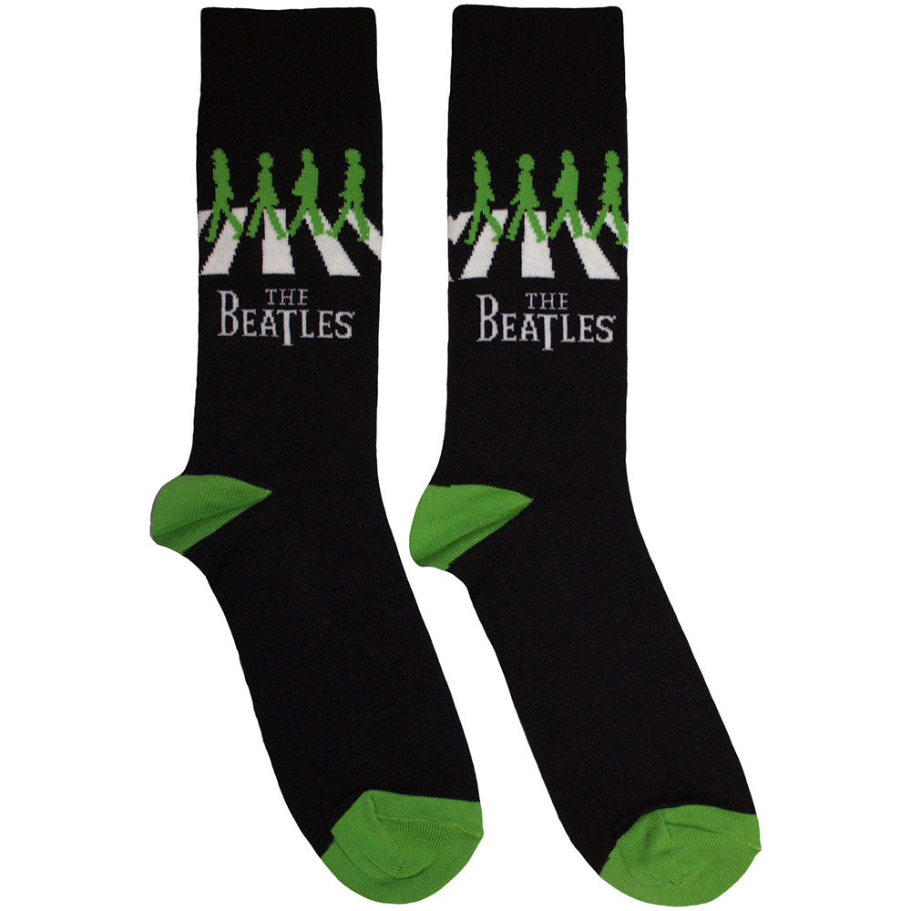 The Beatles Unisex Ankle Socks Abbey Road Crossing - Black