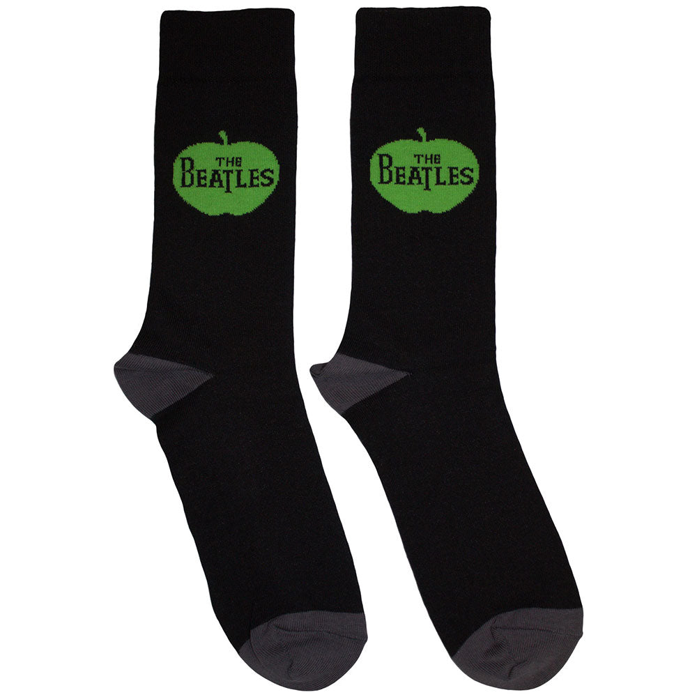 The Beatles Unisex Ankle Socks Apple - Black