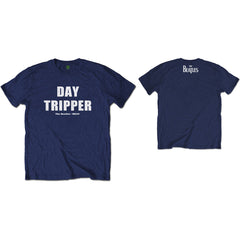 The Beatles Unisex T-Shirt Day Tripper - Navy Blue