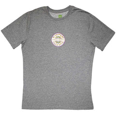 The Beatles Unisex T-Shirt Mini Sgt Pepper Drum - Grey