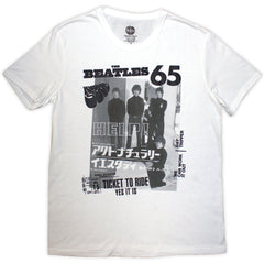 The Beatles Unisex T-Shirt 1965 - White