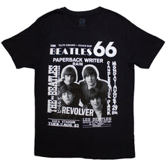 The Beatles Unisex T-Shirt 1966 - Black