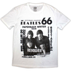 The Beatles Unisex T-Shirt 1966 - White