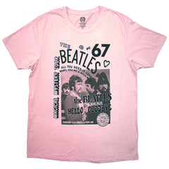 The Beatles Unisex T-Shirt 1967 - Pink